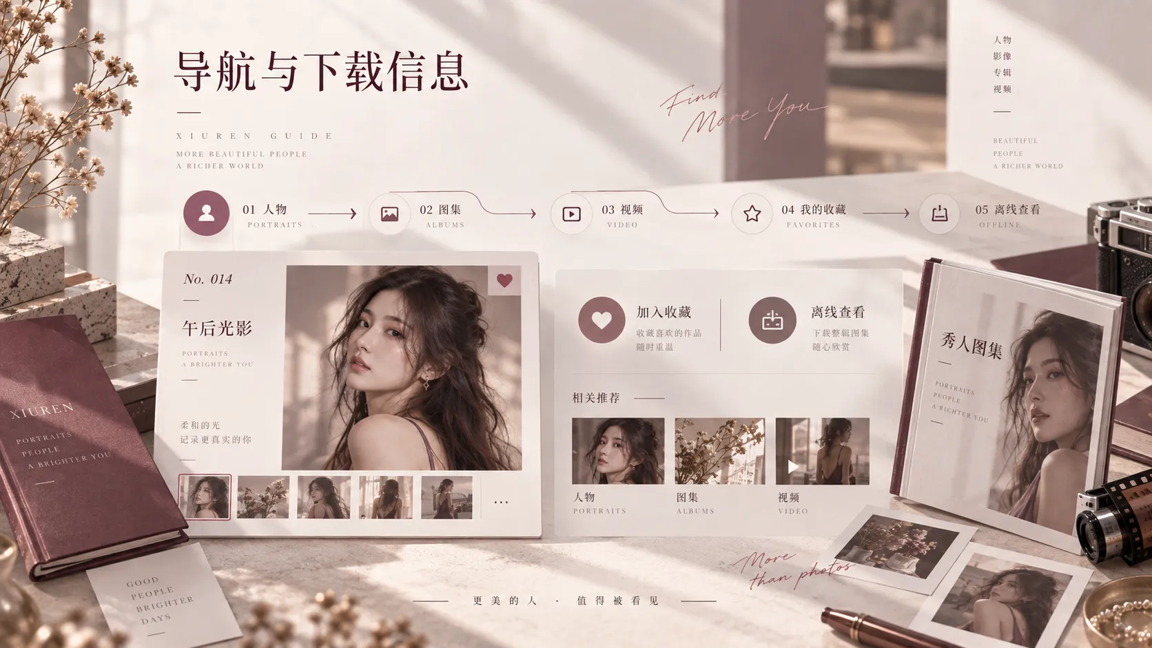 黑白肖像摄影的视觉参考